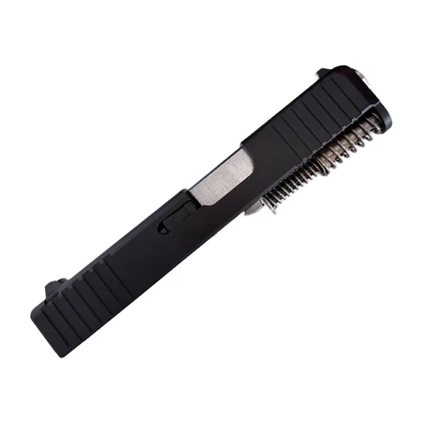 Assembled Bullnose Black Nitride Slide for Glock 26 Gen 3-4 Stainless Steel Barrel