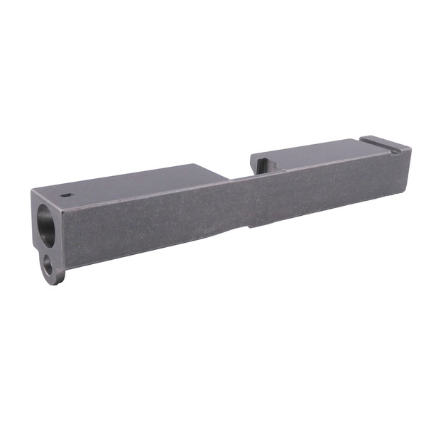 Remsport Slide Blank for Glock 23 / 32 Gen 1-3 — Square, 416 Stainless, Uncoated