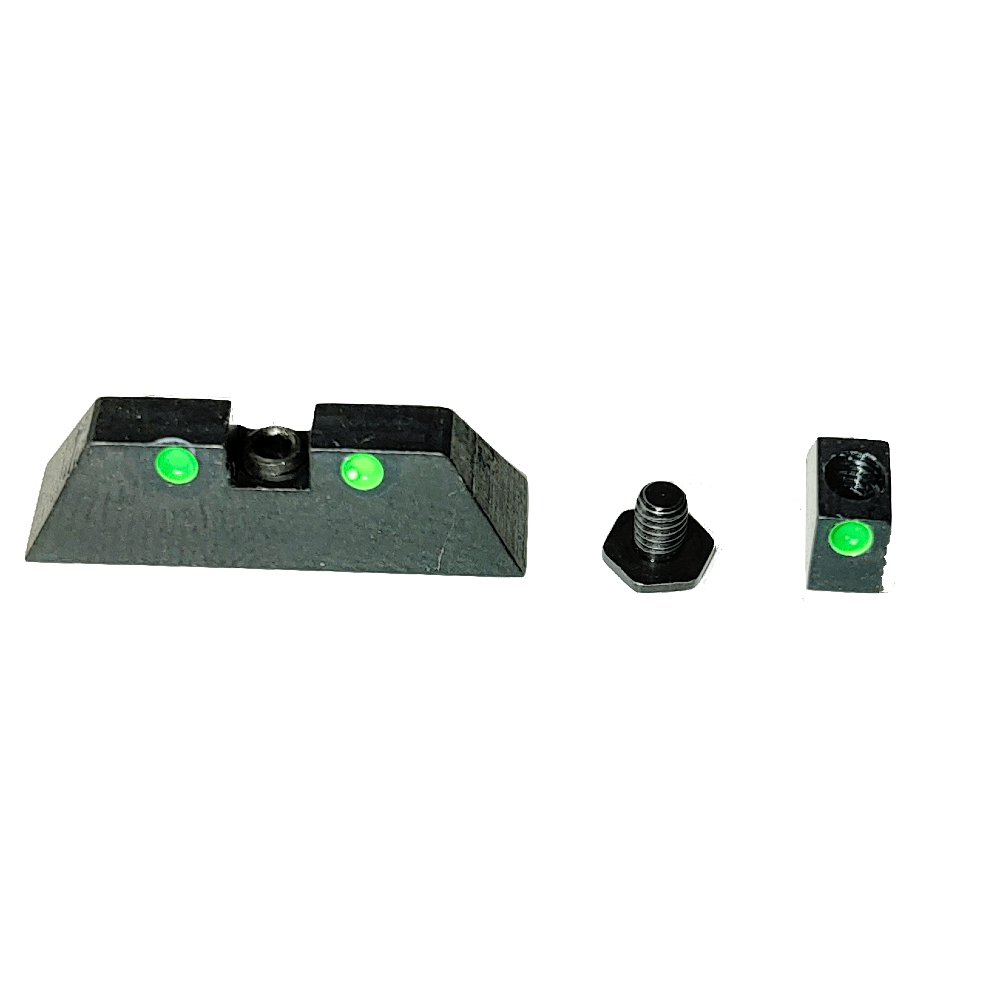 3Cr Tactical OEM-Style Green 3-Dot Sights for Glock 17/19/22/26 Gen 1-5 - $29.95 at 3CR Tactical 