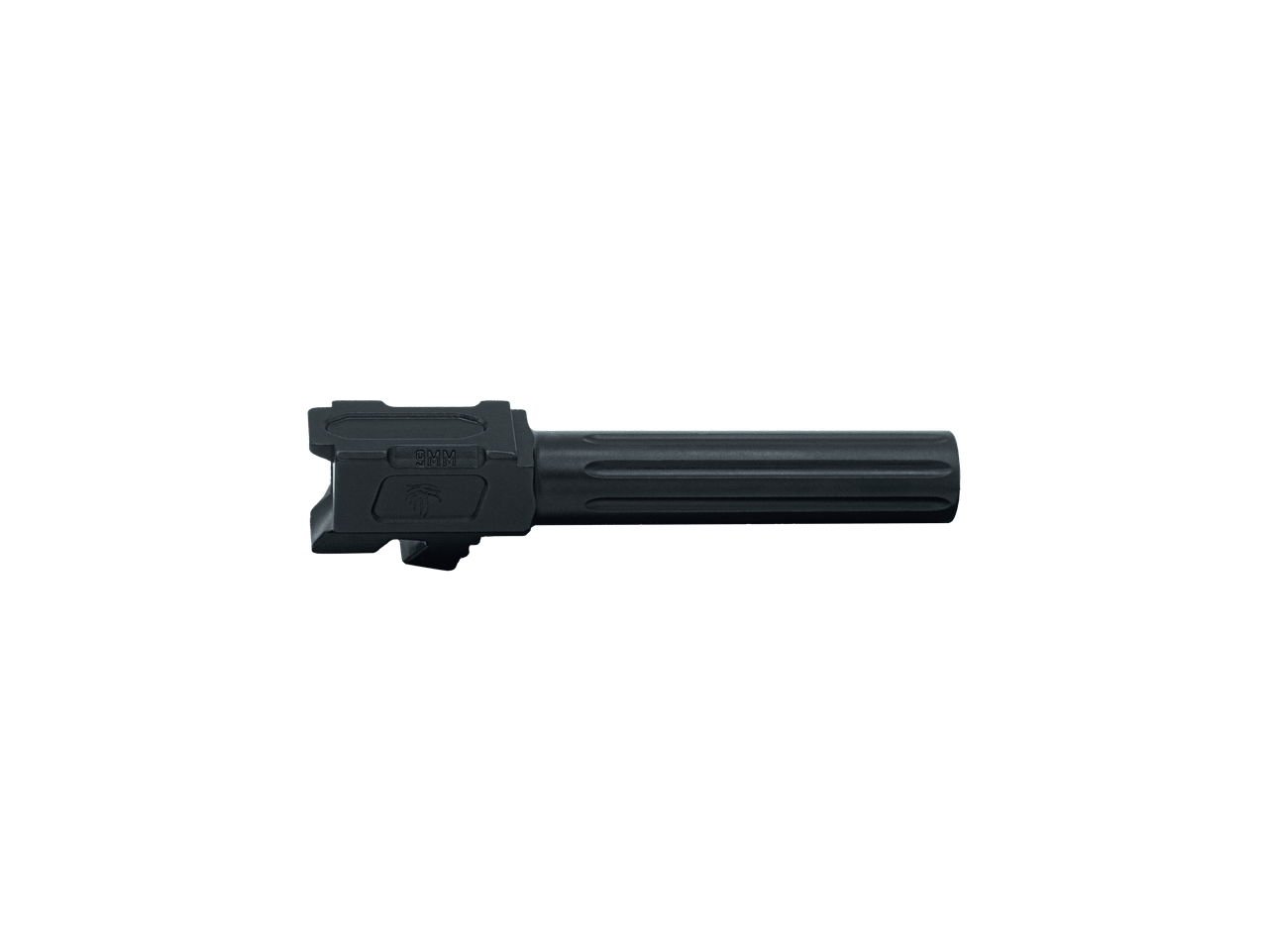 Glock 19 Fluted Match Barrel - 9mm Black Nitride (Gen 1-4)