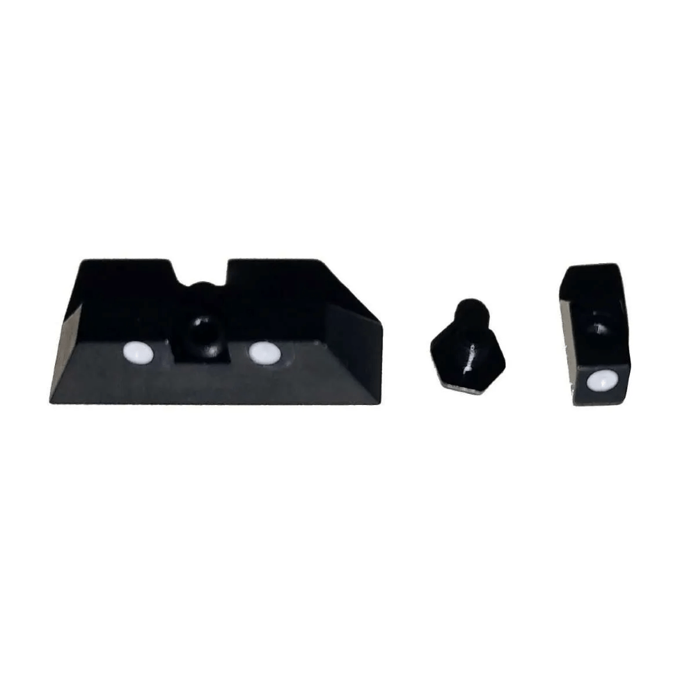3Cr Tactical OEM White Dot Aluminum Sight Set for Glock 17/19/26 Gen 1-3 - $29.95 at 3CR Tactical 