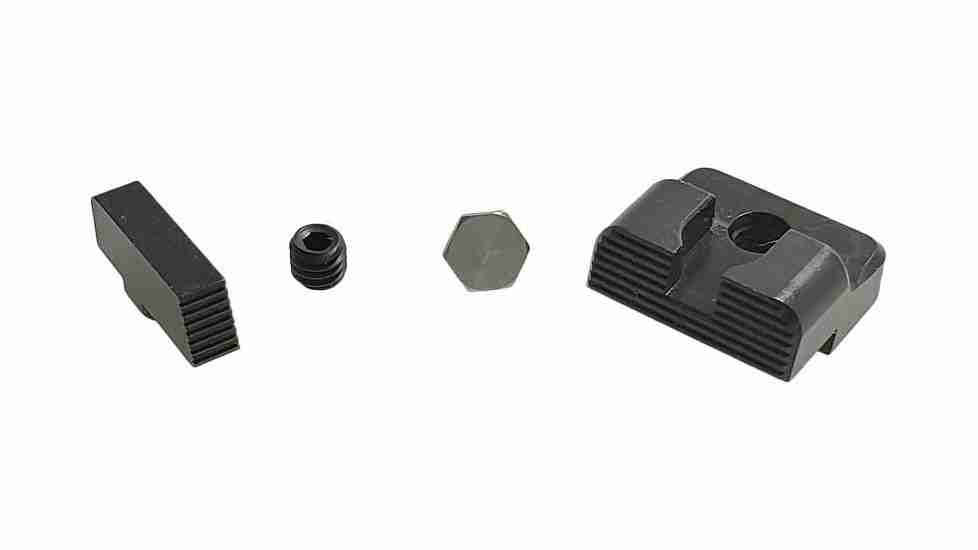 Angry Bear Arms Angry Bear Arms Low Profile Blank Sights for Large Frame Glock Pistols - $36.99 at 3CR Tactical 
