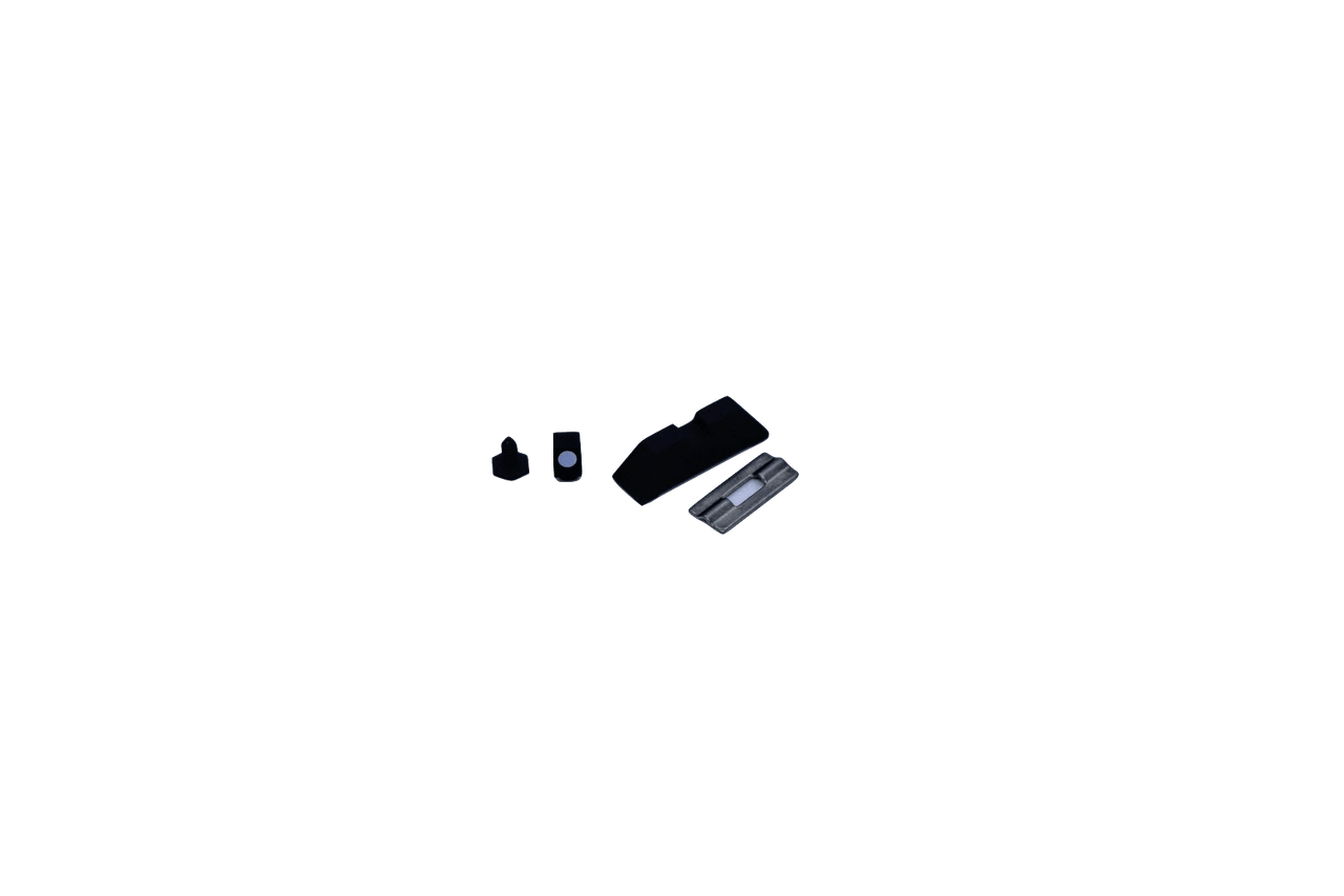 3Cr Tactical White Dot Polymer Front/Rear Sight set for Glock Pistols - $13.00 at 3CR Tactical 