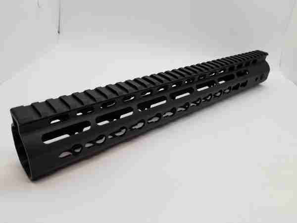 AR-15 Ultra-Slim Keymod Handguard - Free-Float, Picatinny Top