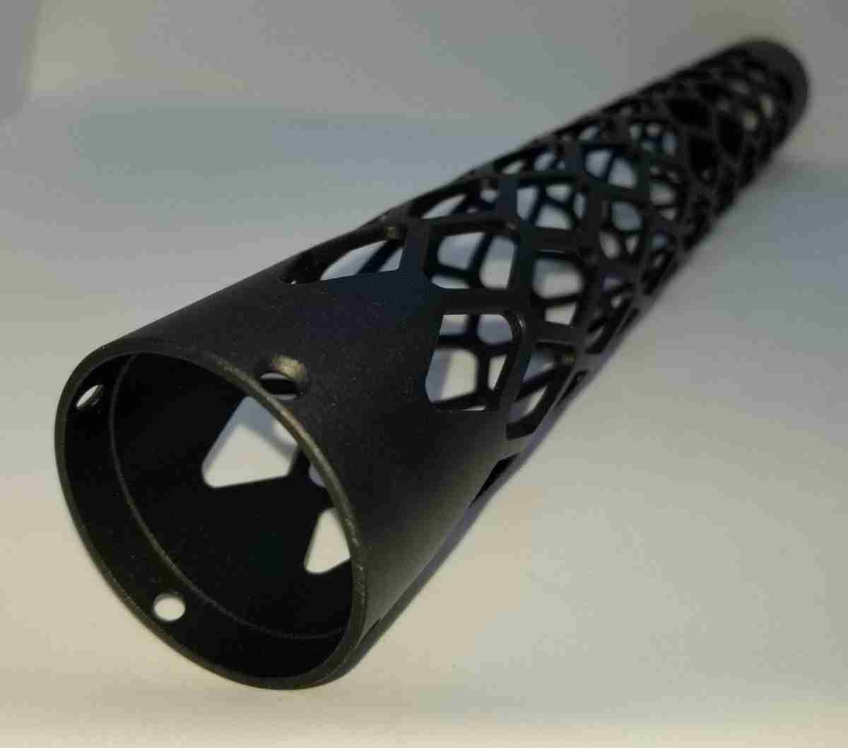 AR-15 Round Tube Free-Float Handguard - Hollowed T6