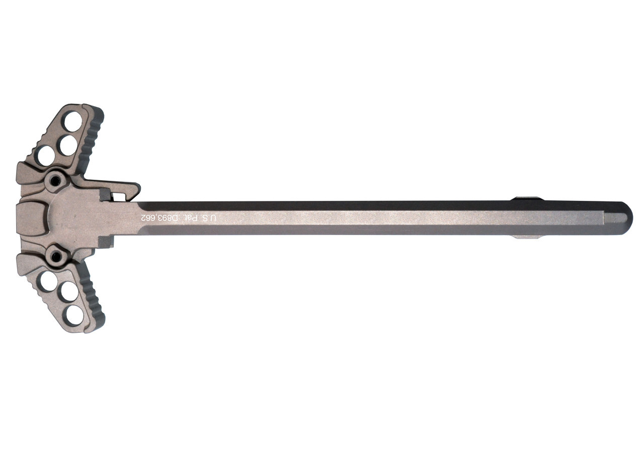 Presma Ambidextrous AR-15 Charging Handle - Tan, T6 Aluminum