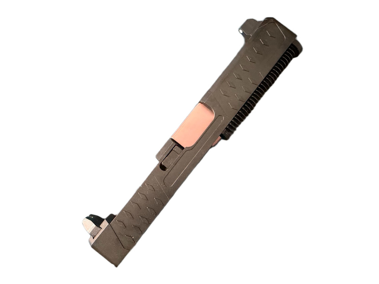 3CR Tactical  Assembled Diamond Grip RMR Slide for Glock 19 Gen 3 - Rose Gold - $200.99 at 3CR Tactical 