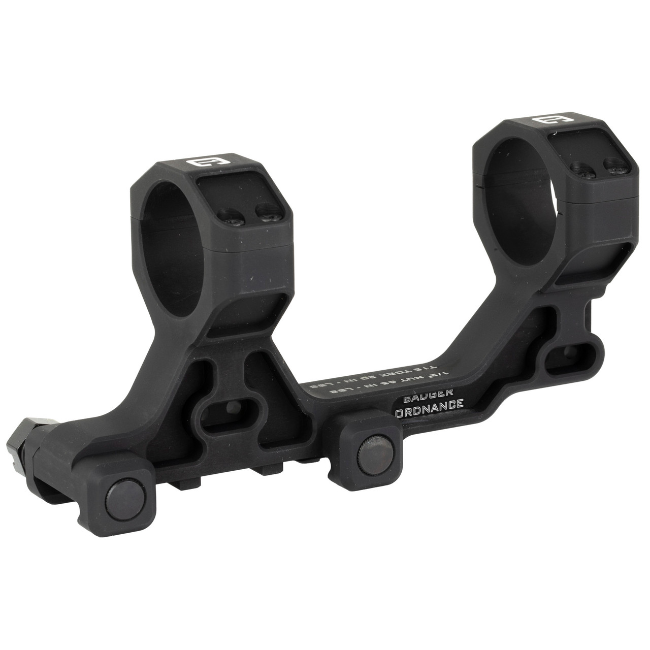 Badger Ordnance Badger Ordnance Condition One 30mm Scope Mount - 1.93", Black - $325.00 at 3CR Tactical 