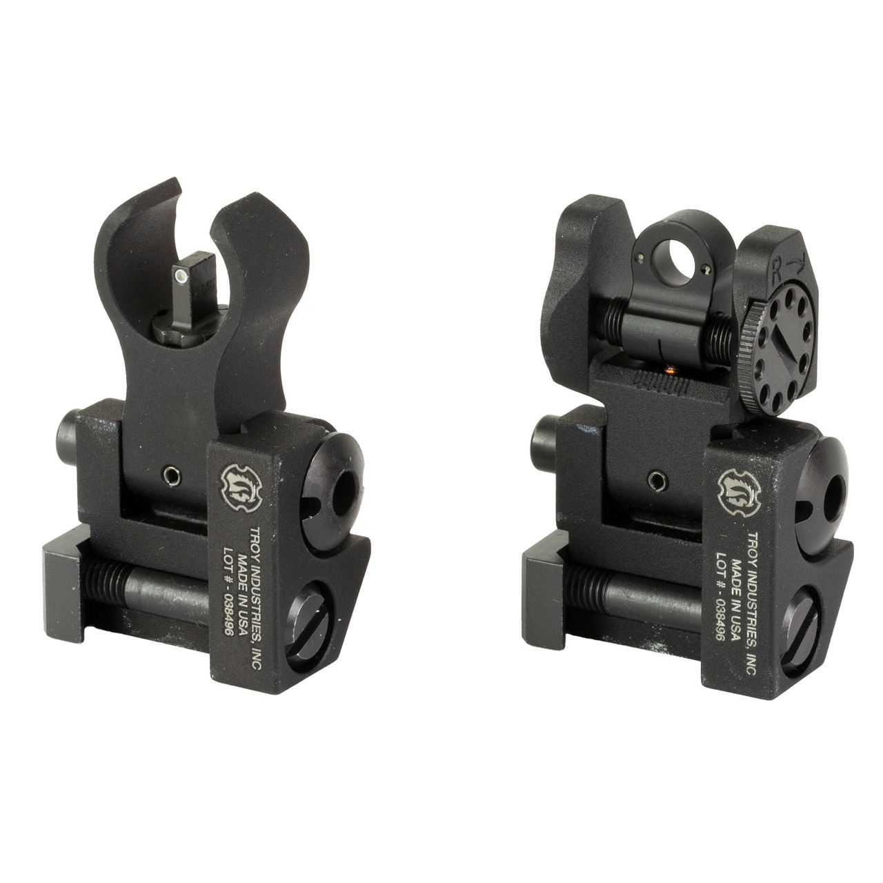Troy Battlesight Micro Front/Rear Black