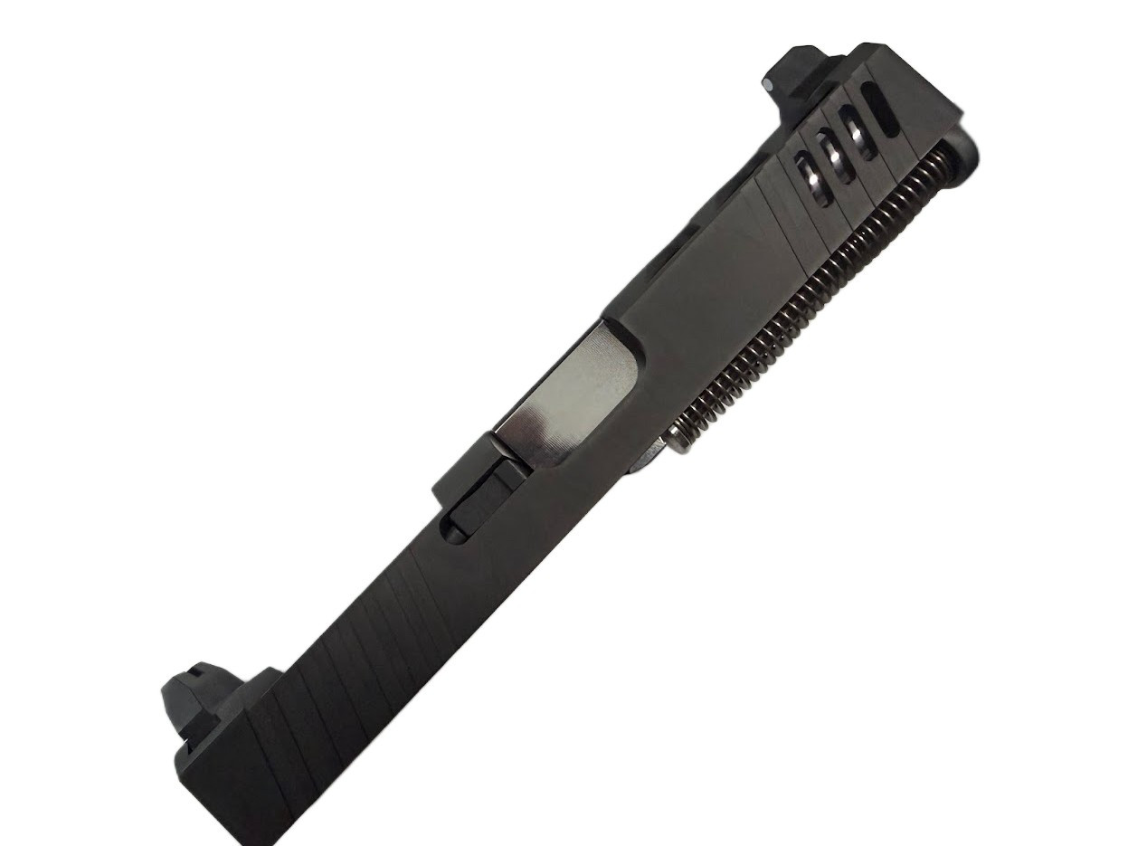 Assembled RMR Slide for Glock 19 Gen 3 - Matrix Alpha Polished