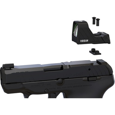 Viridian RFX Custom 1X16 for Ruger LCP Max Micro Green Dot Sight Black