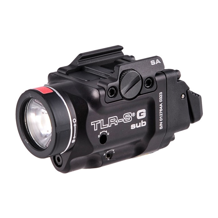 Streamlight TLR-8 X G Sub Gun Light With Rail Mount for Hellcat Black