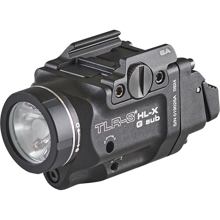Streamlight TLR-8 HL-X G Sub Tactical Light with Green Laser for Hellcat Black