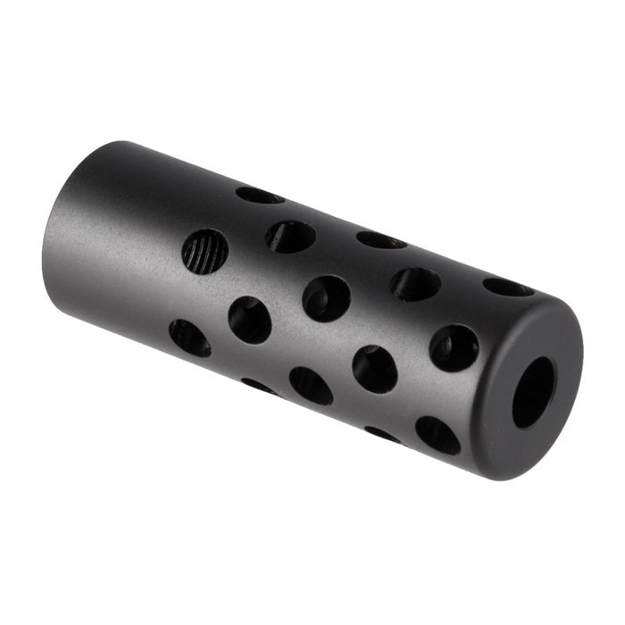 Gentry Custom Quiet Muzzle Brake 30 Caliber 5/8-24 Steel Matte Blued - $168.99 at 3CR Tactical 