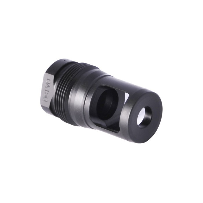 Dead Air Armament XEMAX Muzzle Brake 338 Caliber M18X1.5 AI Threads Black - $105.99 at 3CR Tactical 