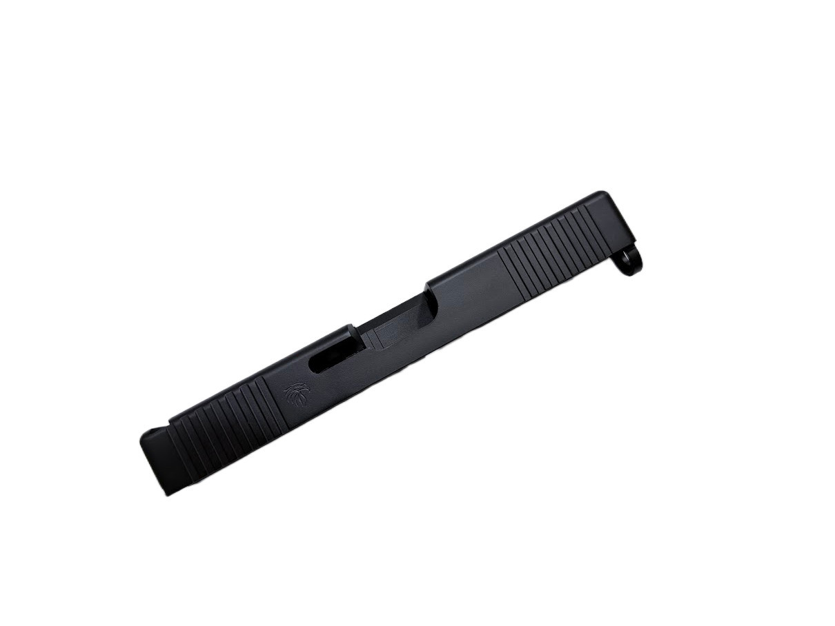 LFA OEM-Look Cerakote Slide for Glock 19 Gen 3 - Black, Front & Rear Serrations