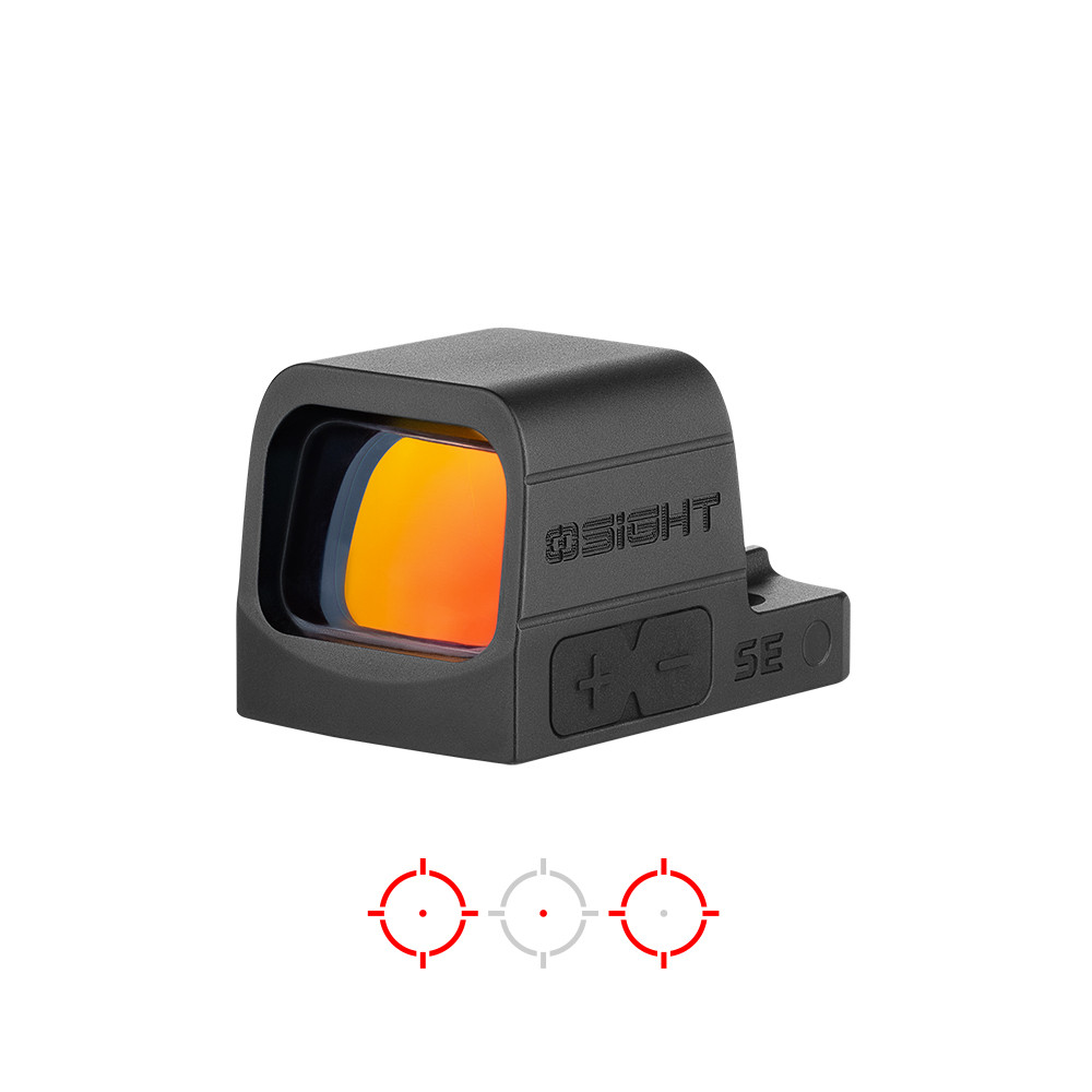 OSight SE Red Dot Reflex Sight - RMSc Footprint, 2 MOA, Black