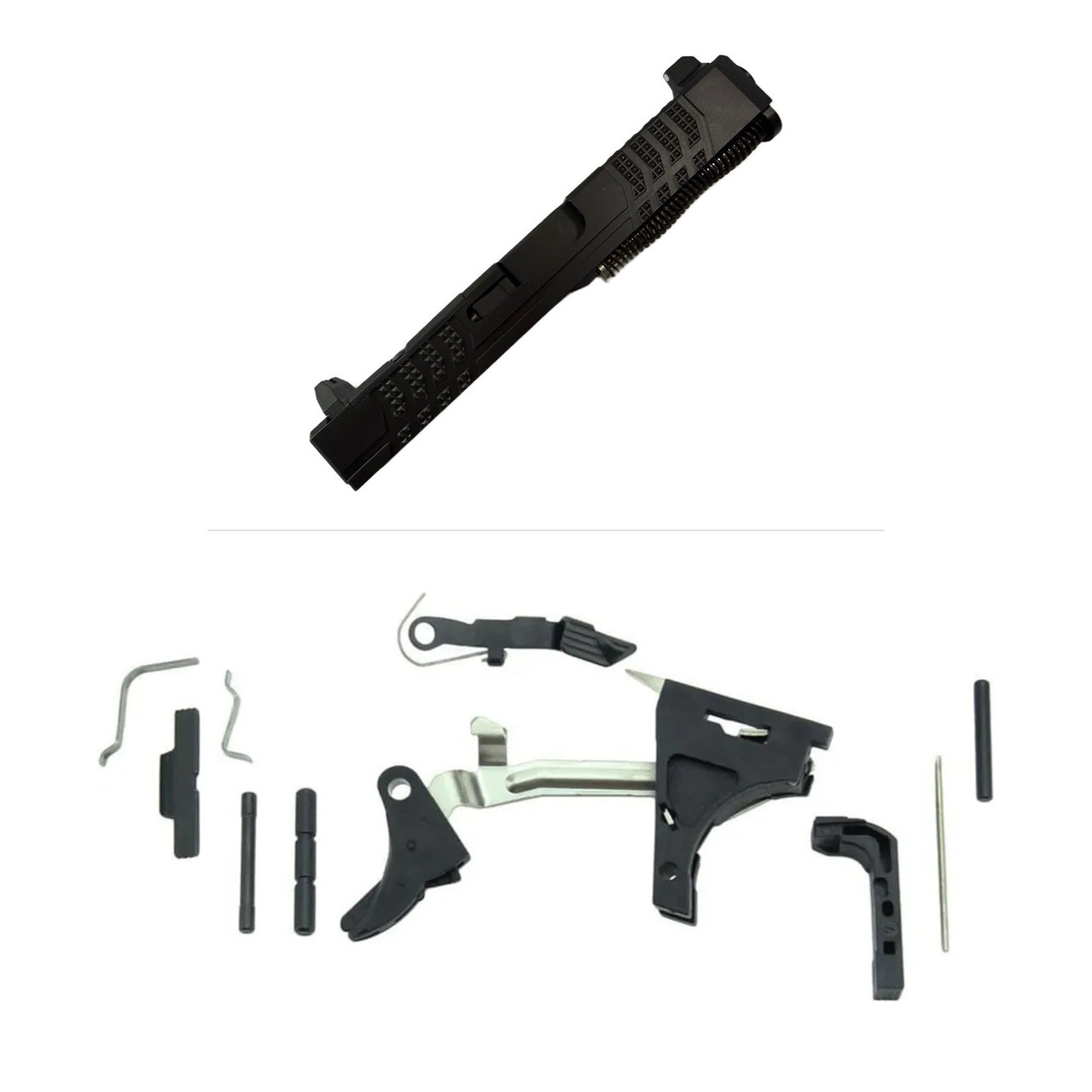 3Cr Tactical Assembled RMR Slide for Glock 19 Gen 3 - Nitride, Tall Sights with Frame Parts Kit - $260.99 at 3CR Tactical 