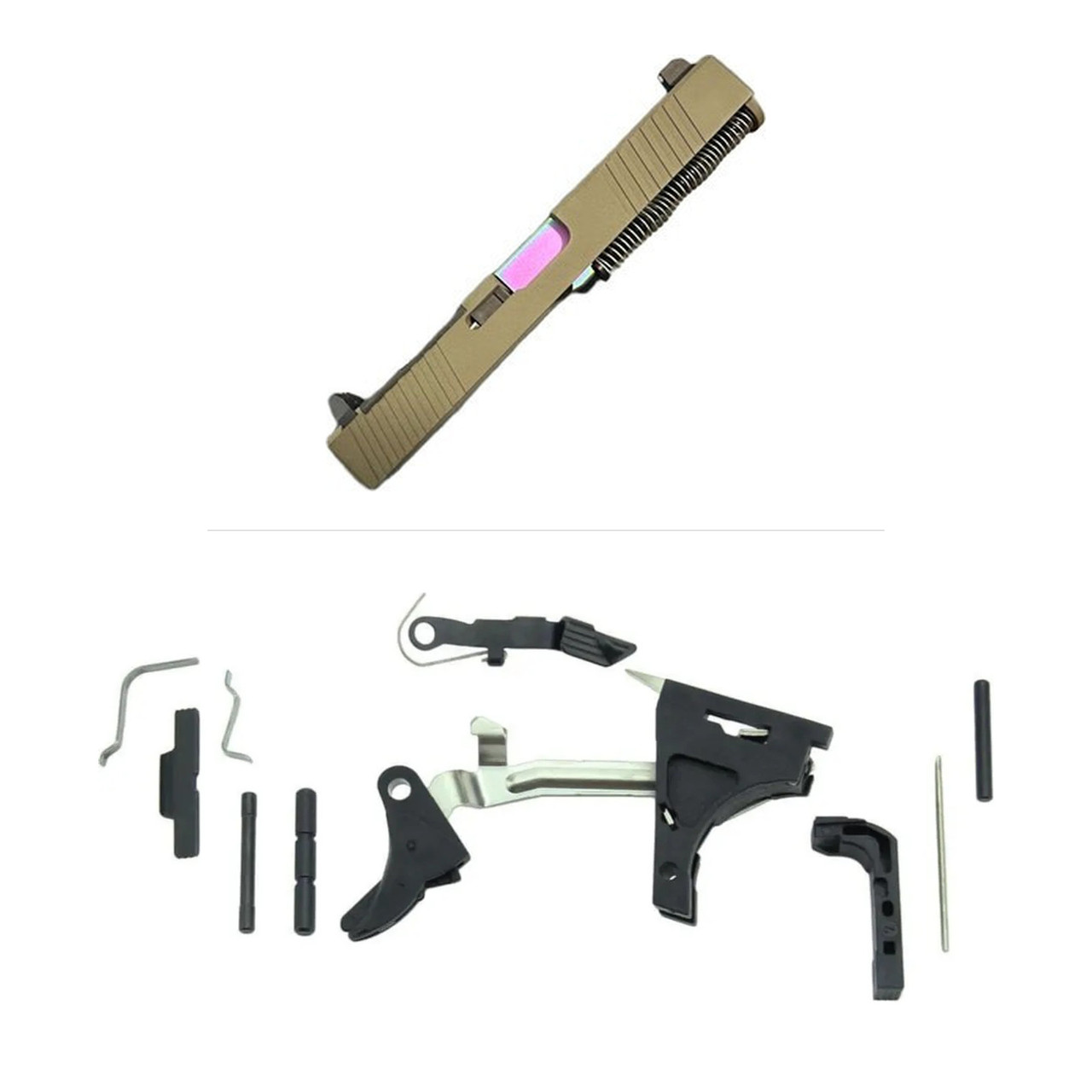 3Cr Tactical Assembled ODG RMR Slide for Glock 17 Gen 3 - Oil Slick Barrel with Frame Parts Kit - $244.99 at 3CR Tactical 