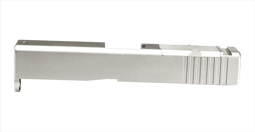 AlphaWolf Bare Slide for Glock 17 Gen 1-3 - 416 Stainless, RMR Cut