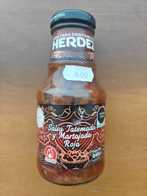 Herdez Salsa Tatemada & Martajada Roja - 240g