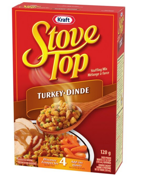 Kraft Stove Top Turkey Stuffing - 120g