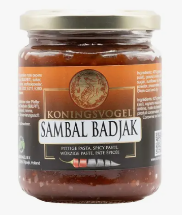 Sambal Badjak - Koningsvogel - 280g