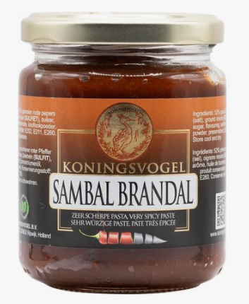 Sambal Brandal - Koningsvogel - 280g