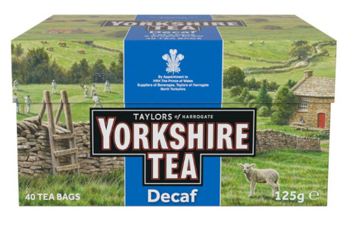 Yorkshire Tea - Decaffeinated - 40 bags