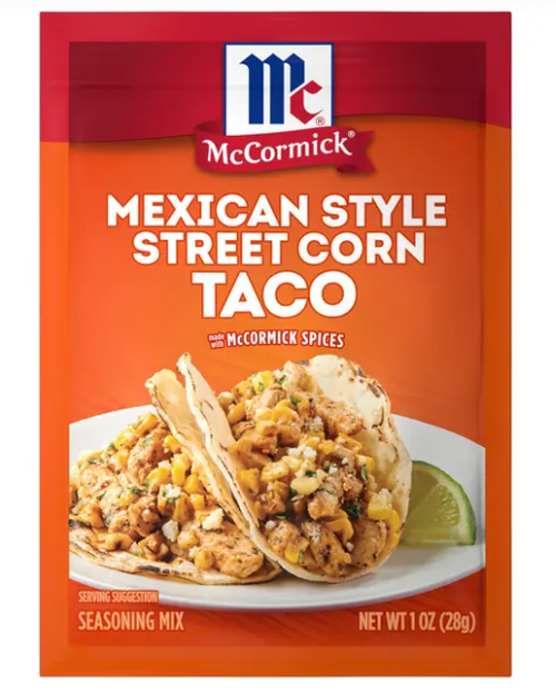 McCormick Mexican Street Corn Taco - 28g