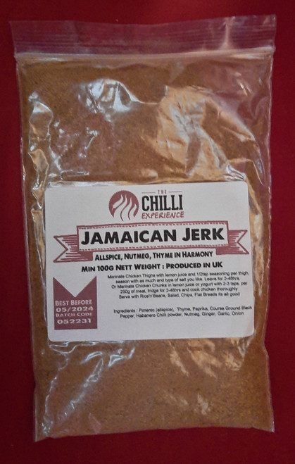 Jamaican Jerk Seasoning - SALT FREE - 100g