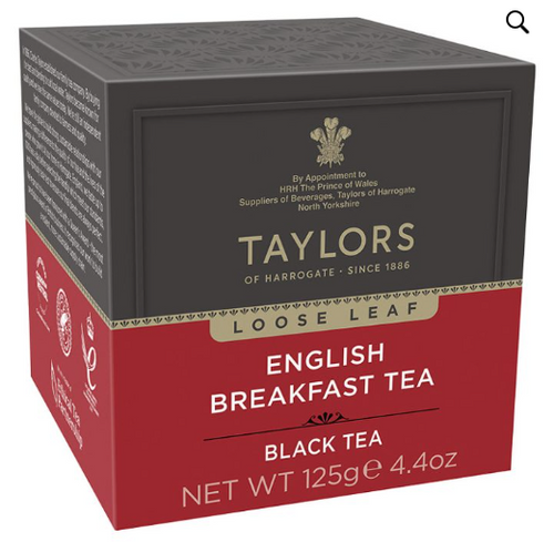 Taylors of Harrogate English Breakfast Leaf Tea - 125g
