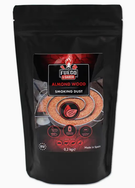 Almond Wood Smoking Dust for Cold Smoking - 200g