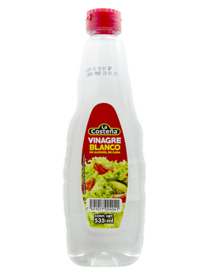 La Costena White Sugarcane Alcohol Vinegar - 535ml