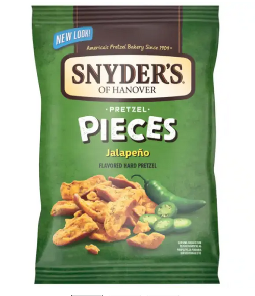 Snyder's Pretzel Pieces - Jalapeno Flavour - 110g