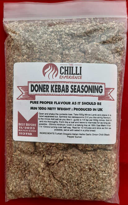 Doner Kebab Seasoning - SALT FREE - 100g