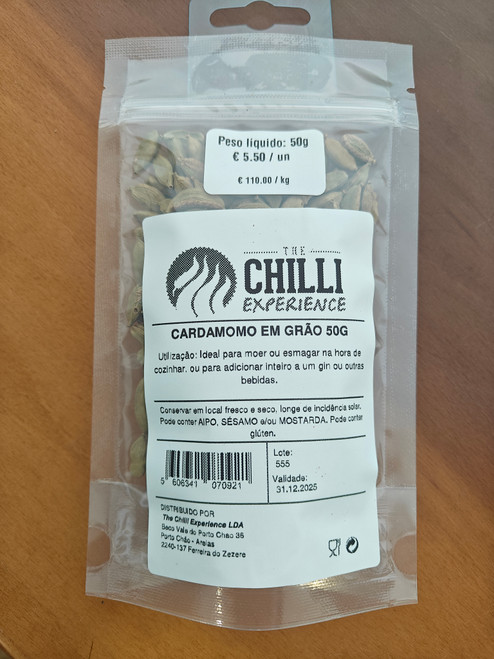 Green Cardamom Pods - 50g ***BBD APPROACHING 12/2025***