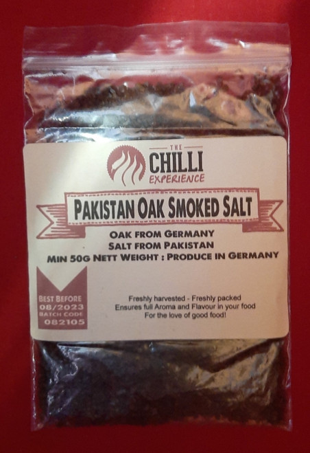 Pakistan Oak Smoked Sea Salt - 50g