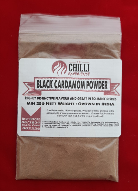 Black Cardamom Powder - 25g