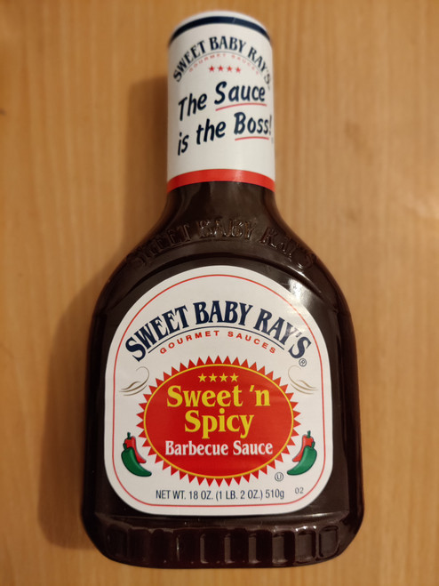 Sweet Baby Ray's Sweet and Spicy Barbecue Sauce - 510g