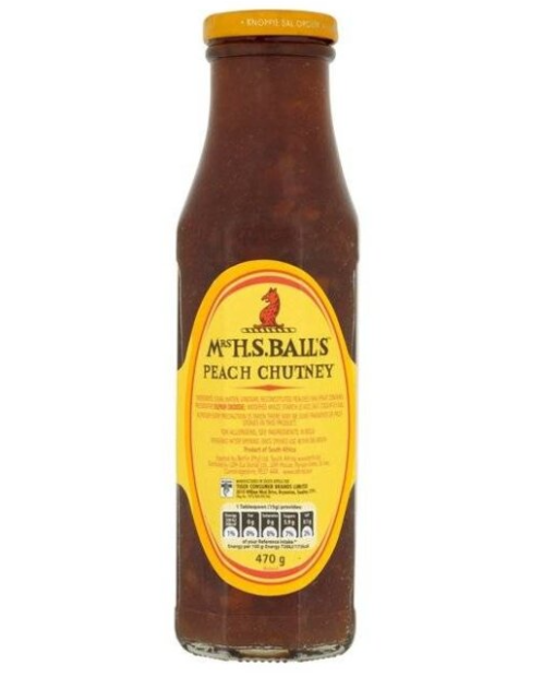 Mrs Ball's Peach Chutney - 470g