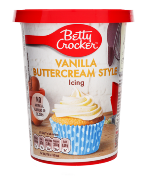 Betty Crocker Buttercream Icing - 400g