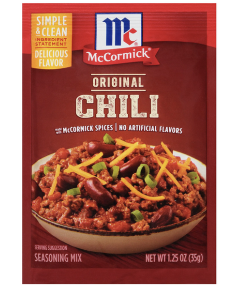 McCormick Chili Seasoning - 35g