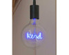 LED Text Light Bulb- Kind