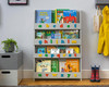 Open Facing Bookcase with lowercase letters