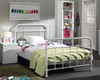City Metal Small Double Bed White