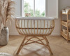 Aria Rattan crib