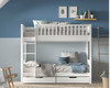 Henley Bunk bed with optional pair of storage drawers