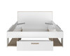 Dream storage bed with under bed drawers