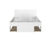 Achille double bed - end